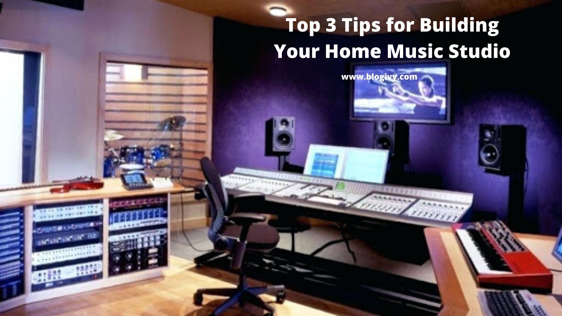 Top 3 Tips for Building Your Home Music Studio
